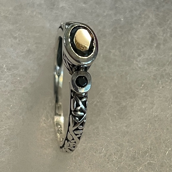 🖤SOLD🖤 Silpada Little Black Dress Cubic Zirconia Sterling Silver R2398 - Picture 12 of 16